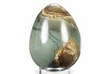 Polished Polychrome Jasper Egg - Madagascar #359034-1